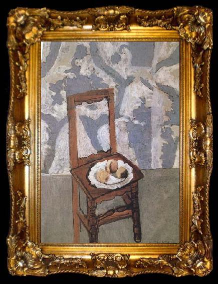 framed  Henri Matisse The Lorrain Chair (Chair with Peaches) (mk35), ta009-2